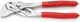 Knipex Schraubenschlüsselzange | 150mm Länge | Zange und Schraubenschlüssel in einem | kunststoffbeschichtet | verchromt - 86 03 150 sb