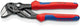Knipex Schraubenschlüsselzange | Länge 180 mm schwarz phosphatiert | Spannweite 40 mm Mehrkomponentenhüllen | 1 Stück - 86 02 180 - 86 02 180
