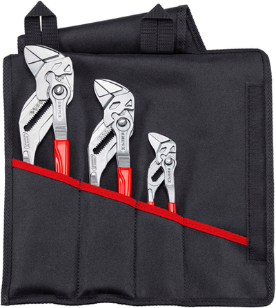 Knipex Schlüsselzangen-Set | 1 x 87 01 150, 1 x 87 01 250, 1 x 87 01 300 | 330 mm – 00 19 55 s7