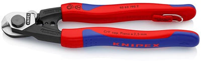 Knipex Stahldrahtschneider poliert. Comfort TT - 95 62 190 T BK - 9562190TBK