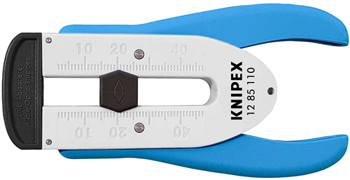Knipex Abisolierwerkzeug für Glasfaserkabel | Länge 190 mm - 12 85 110 sb