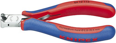 Knipex-Schneidzange mit kleiner Facette 115 mm - 6412115