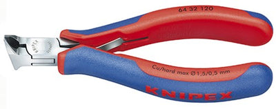 Knipex Schneidzange Winkelkopf 120 mm - 6432120