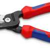 Knipex Abisolierzange metrisches Modell | Mehrkomponentengriffe | schwarz atramentiert | Länge 200 mm - 13 72 200 me sb
