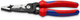 Knipex Abisolierzange metrisches Modell | Mehrkomponentengriffe | schwarz atramentiert | Länge 200 mm - 13 72 200 me sb
