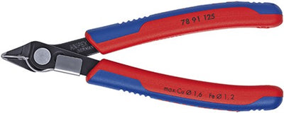 Knipex Seitenschneider 64 HRC + Drahtklemme 125 mm - 7891125