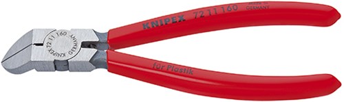 Knipex Seitenschneider gebogen für Kunststoff