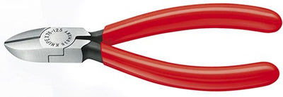 Knipex Seitenschneider schwarz atramentiert 125 mm - 7601125