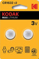 Enzo Kodak CR1632 Lithium-Knopfzellen-Blister (2) – 3241040