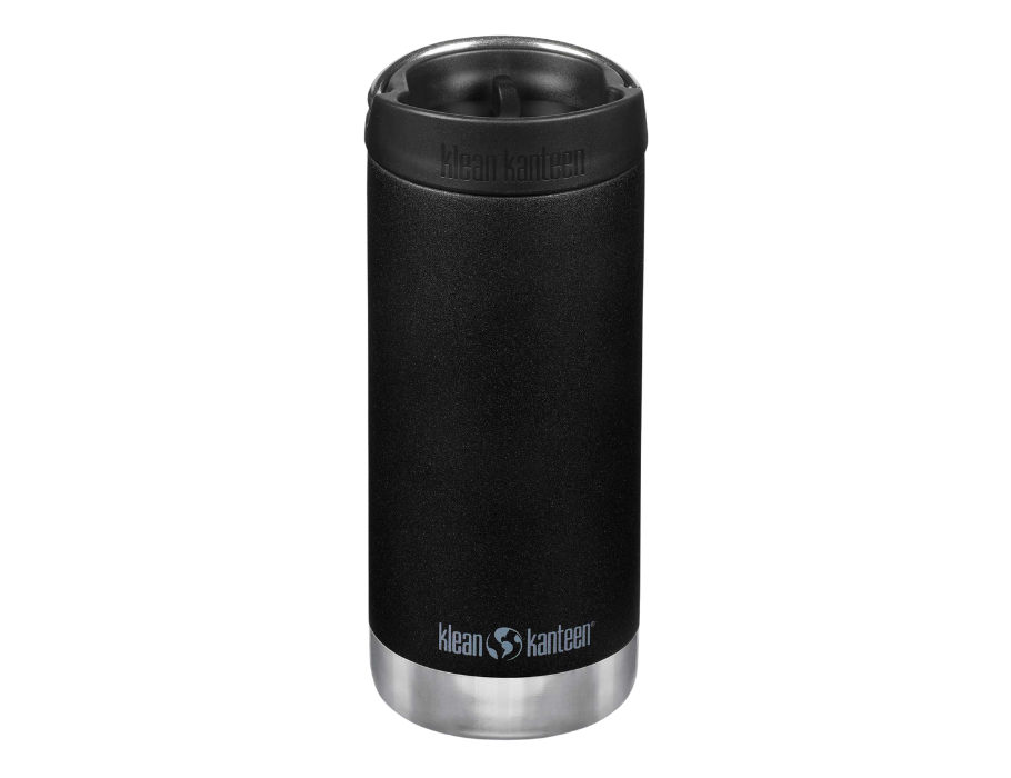 Klean kanteen thermosfless twide 355 ml (12 oz) mit Kaffeestopp schwarz