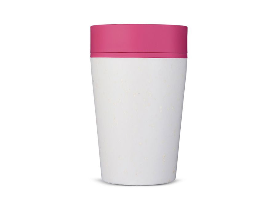Rundkarte Kaffeetasse - Kreiskalte - Graurosa - 227 ml