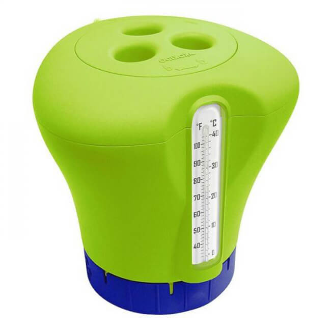 Komfortpool -Chlor -Treiber mit Thermometer