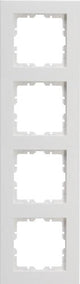 Kopp hk07 rein mattweiß 4-fach Abdeckrahmen - 4624230