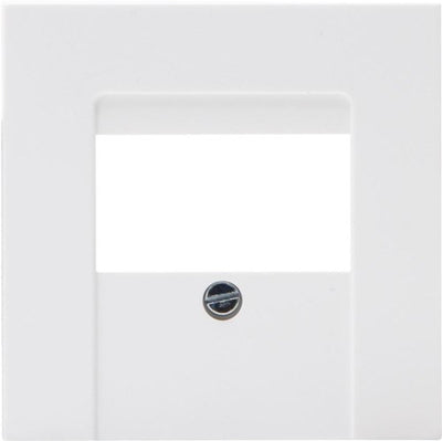 Kopp hk07 reine mattweiße USB-Abdeckplatte – 4624070