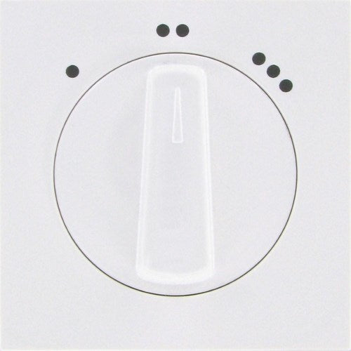 Kopp hk07 rein mattweiße Abdeckplatte + Knopf 3-Positionsschalter – 4624080