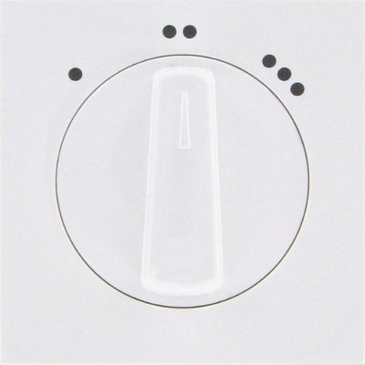 Kopp hk07 rein mattweiße Abdeckplatte + Knopf 3-Positionsschalter – 4624080