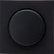 Kopp hk07 pure mattschwarze Abdeckplatte + Tastendimmer – 4624530