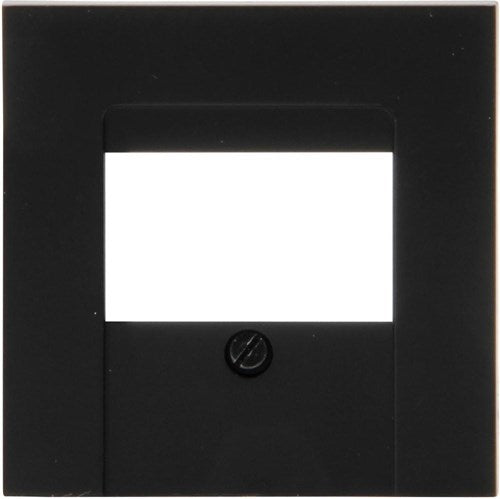 Kopp hk07 pure mattschwarze USB-Abdeckplatte – 4624570