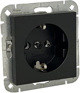 Kopp hk07 pure mattschwarze Einbausteckdose RA - 4624600 - afbeelding 2