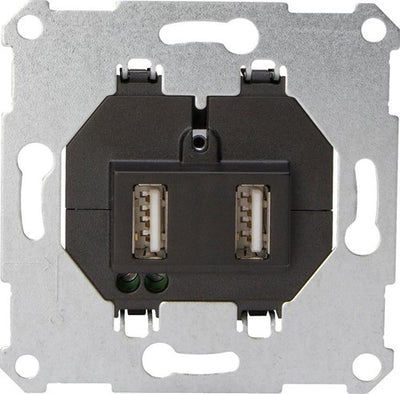 Kopp Einbaugerät 2x USB