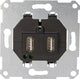 Kopp Einbaugerät 2x USB