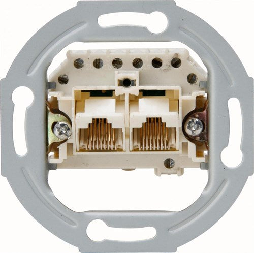Kopp Einbaugerät ISDN Cat5 2-fach