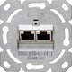 Enzo Kopp Einbaugerät ISDN Cat6 2-fach