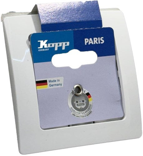 Kopp Paris Arctic White 1-fach Abdeckrahmen - 4625130