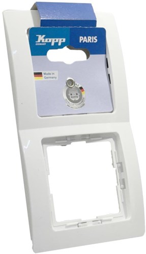 Kopp Paris Arctic White 2-fach Abdeckrahmen – 4625140