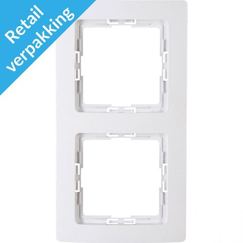Kopp Paris Arctic White 2-fach Abdeckrahmen – 4625140