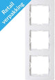 Kopp Paris Arctic White 3-fach Abdeckrahmen – 4625150