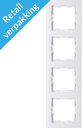 Kopp Paris Arctic White 4-fach Abdeckrahmen – 4625160