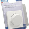 Kopp Paris arktische weiße Abdeckplatte + Tastendimmer – 4625030