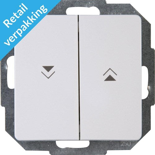 Kopp Paris Arctic White Jalousienschalter + Wippe – 4625080