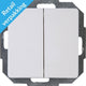Kopp Paris Arctic White Series Schalter + Wippe – 4625020