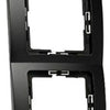 Kopp Paris Mattschwarz 4-fach Abdeckrahmen - 4625360