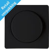 Kopp paris mattschwarze Abdeckplatte + Tastendimmer – 4625230