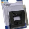 Kopp Paris Mattschwarze Abdeckplatte UTP Double – 4625260