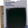 Mattschwarze Blindplatte von Kopp Paris – 4625250
