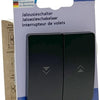 Kopp Paris mattschwarzer Jalousienschalter + Wippe – 4625280