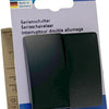 Kopp Paris mattschwarzer Serienschalter + Wippe – 4625220