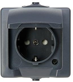 Kopp swd Aufputzsteckdose ra anthrazit - 4628220