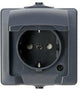 Kopp swd Aufputzsteckdose ra anthrazit - 4628220