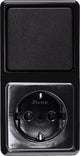 Kopp schwarzer oberflächenmontierter Yardarm-Kombinationsschalter – 4626160