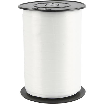 Kräuselband 10mm 250m weiß
