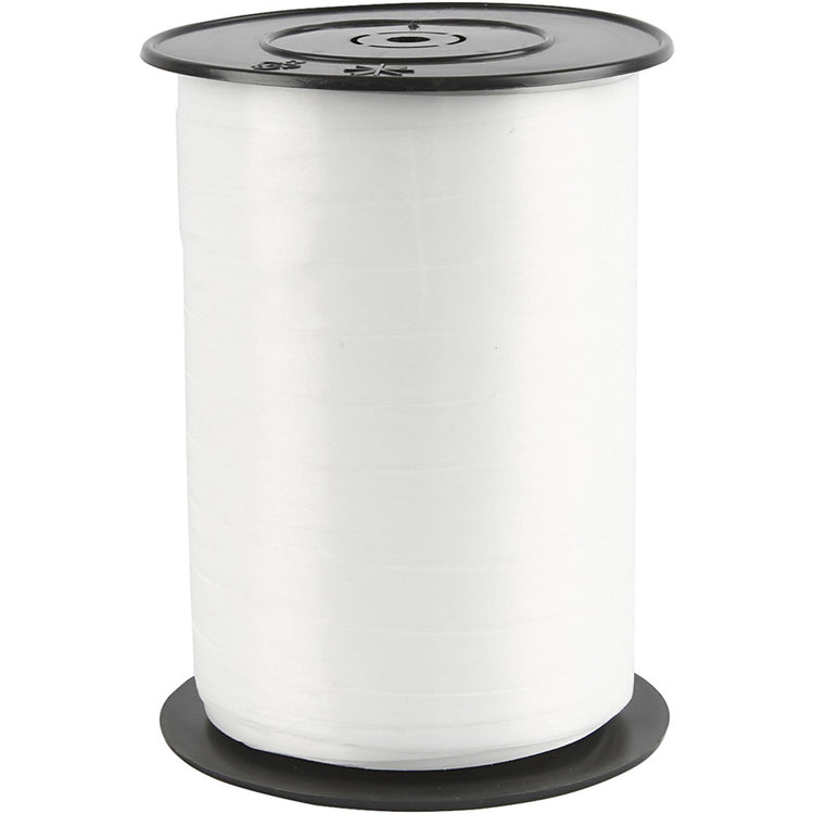Kräuselband 10mm 250m weiß