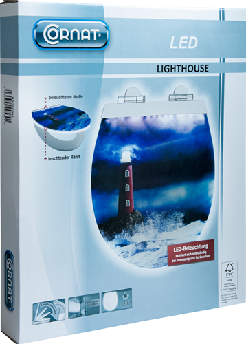 Cornat Toilettensitz MDF Light House SC - ksdsc361