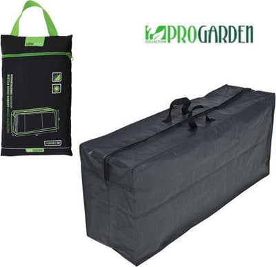 Pro -Gartengarten -Gartenkissen -Abdeckung 130x50x32 Schwarz