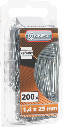 Connex Sockelleistennagel 1,4x25 200 Stück vz - ky1201425