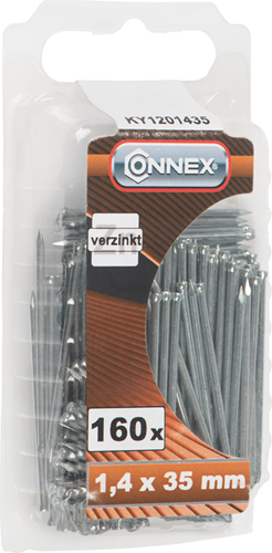 Connex Sockelleistennagel 1,4x35 160 Stück vz - ky1201435